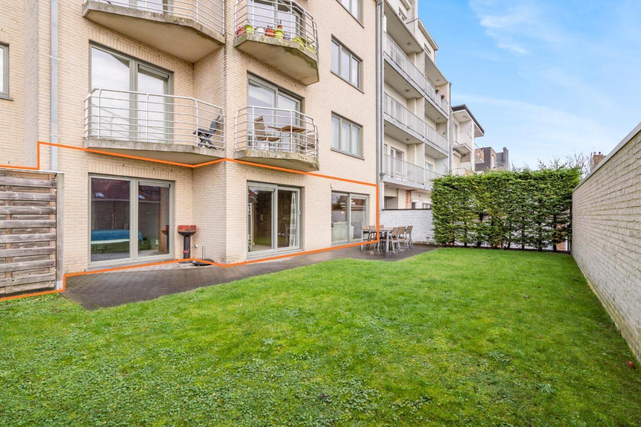 Luxury Apartment With Garden Close To The Beach Oostende Buitenkant foto